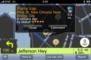 Apps for the Convenience of Drivers-Waze App
